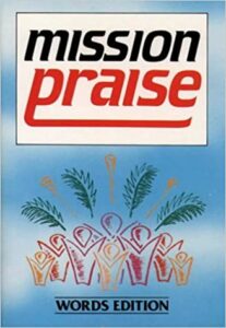 Mission Praise hymn book cover