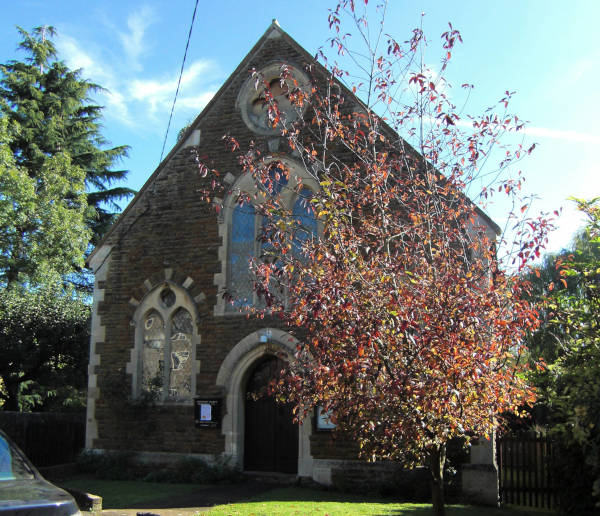 Outside of Chacombe Methodist church